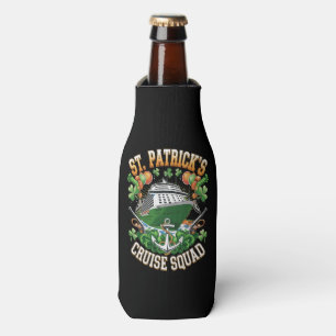 St Patrick's Day Cruise Squad 2025 Family Matching Bottle Cooler
