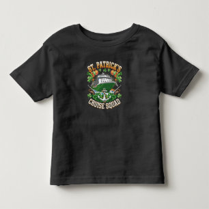 St Patrick's Day Cruise Squad 2025 Family Matching Toddler T-Shirt