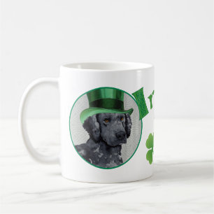 St. Patrick's Day Curly-Coated Retriever Coffee Mug