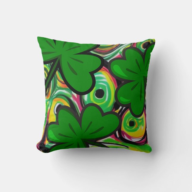 St. Patrick's Day Cushion (Front)