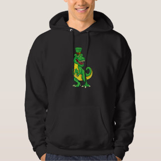 St. Patricks Day Dabbin' Leprechaun shenanigans TR Hoodie
