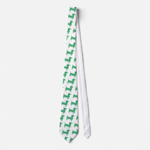 St. Patrick's Day Dachshund Tie