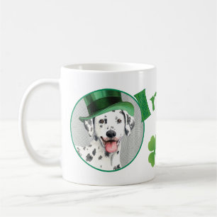 St. Patrick's Day Dalmatian Coffee Mug