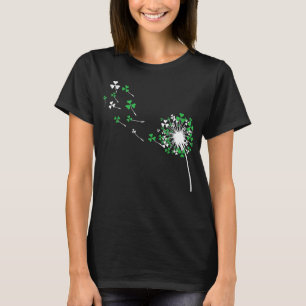 St Patricks Day Dandelion Shamrock Men T-Shirt
