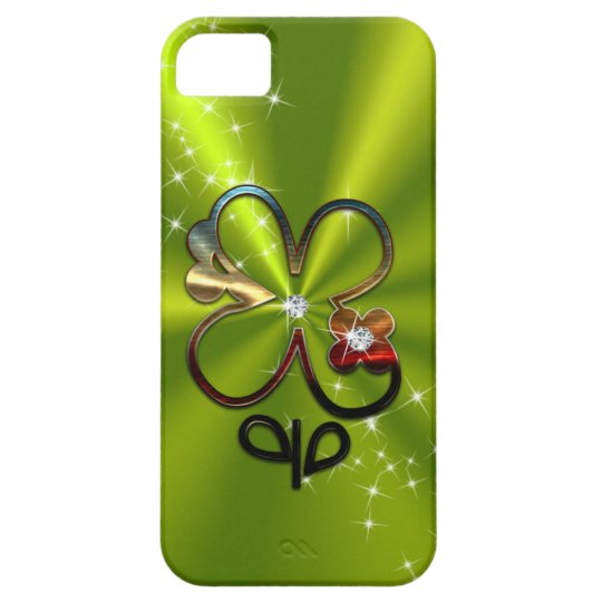 ST PATRICK'S DAY Diamond Shamrock Monogram iPhone 5 Covers