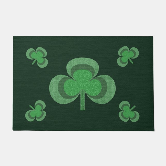 St. Patrick''s Day Doormat (Front)