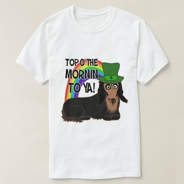 St. Patrick's Day Doxie Tees (Design Front)