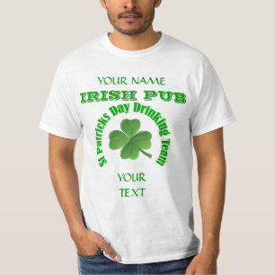 St Patrick's day drinking team T-Shirt