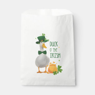 St. Patricks Day Duck o' the Irish Favour Bags
