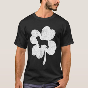 St Patricks Day English Springer Spaniel Lucky Sha T-Shirt