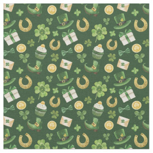 St Patricks Day Fabric