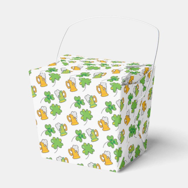 St. Patrick's Day Favour Box (Front Side)