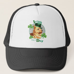 St. Patrick's Day Finnish Spitz Trucker Hat