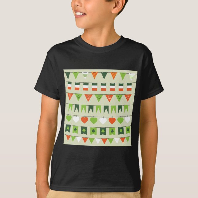 st patricks day flag T-Shirt (Front)