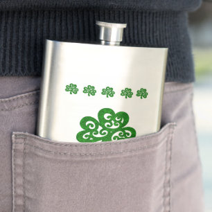 St. Patrick's Day Flask