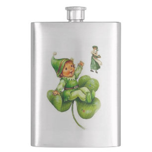 St. Patrick's Day Flask