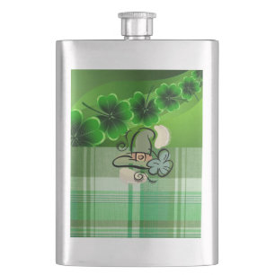 St. Patrick's Day Flask