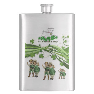 St. Patrick's Day Flask