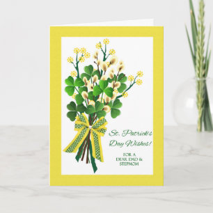 St. Patrick's Day for Dad and Stepmom Card