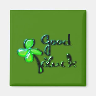 St. Patrick's Day Four-leaf clover Magnet