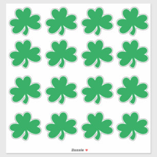 St. Patrick's Day Four Leaf Clover Party Green