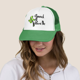 St. Patrick's Day  ‎Four-leaf clover Trucker Hat