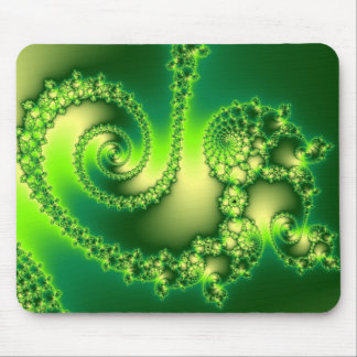 St. Patrick's Day Fractal Mouse Mat