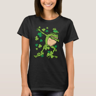 St Patricks Day Frog Dab Saint Pattys Paddys Boys T-Shirt