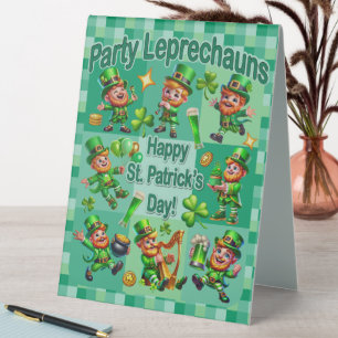 St. Patrick's Day Fun Adorable "Party Leprechauns"