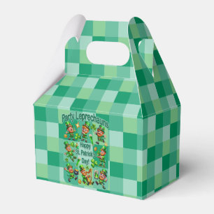 St. Patrick's Day Fun Adorable "Party Leprechauns" Favour Box