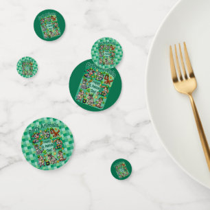 St. Patrick's Day Fun and Adorable "Party Animals" Confetti