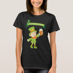 St Patrick's Day Fun Beer Drink Party Dublin Irlan T-Shirt