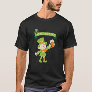 St Patrick's Day Fun Beer Drink Party Dublin Irlan T-Shirt
