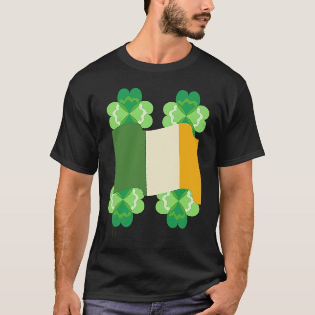 St Patrick's Day Fun Beer Drink Party Dublin Irlan T-Shirt (Front)
