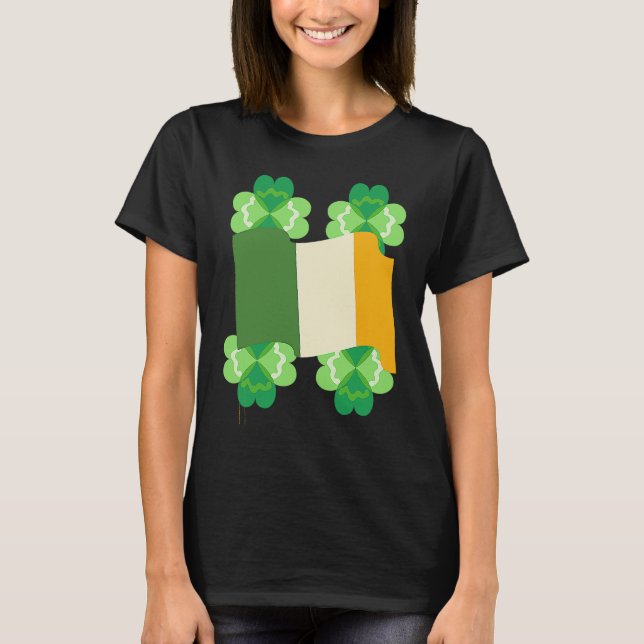St Patrick's Day Fun Beer Drink Party Dublin Irlan T-Shirt (Front)