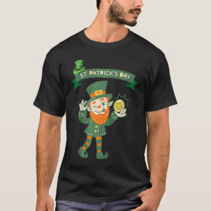 St Patrick's Day Fun Beer Drink Party Dublin Irlan T-Shirt