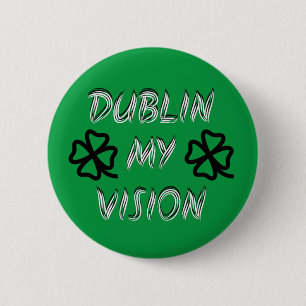 St. Patrick's Day Funny Humour Green 6 Cm Round Badge