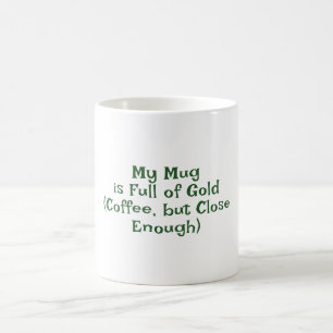 St. Patrick's Day, Funny Text Stay Lucky Coffee Mug