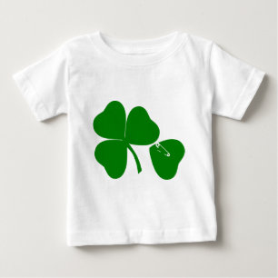 St Patrick's Day - Get Lucky 3 + 1 leaves = 4 Baby T-Shirt