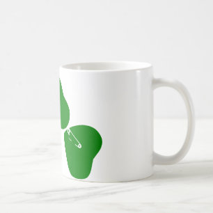 St Patrick's Day - Get Lucky 3 + 1 leaves = 4 Coffee Mug