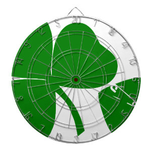 St Patrick's Day - Get Lucky 3 + 1 leaves = 4 Dartboard