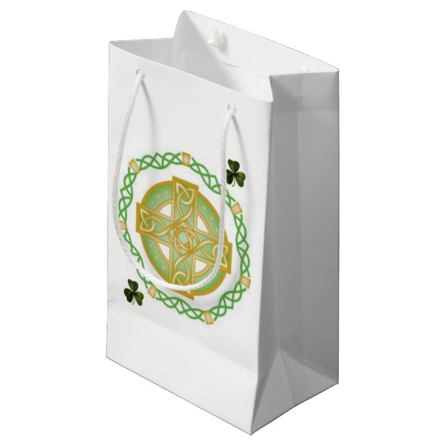 St. Patrick's Day Gift Bag (Front Angled)