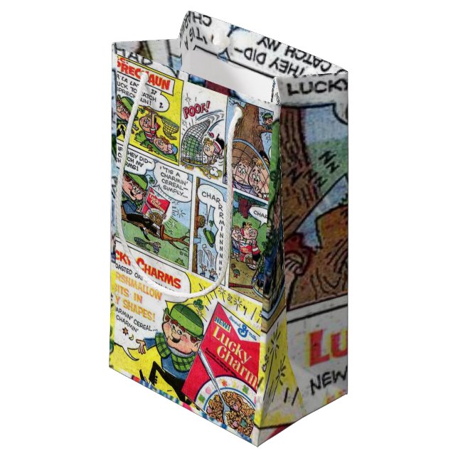 St. Patrick's Day Gift Bag (Front Angled)