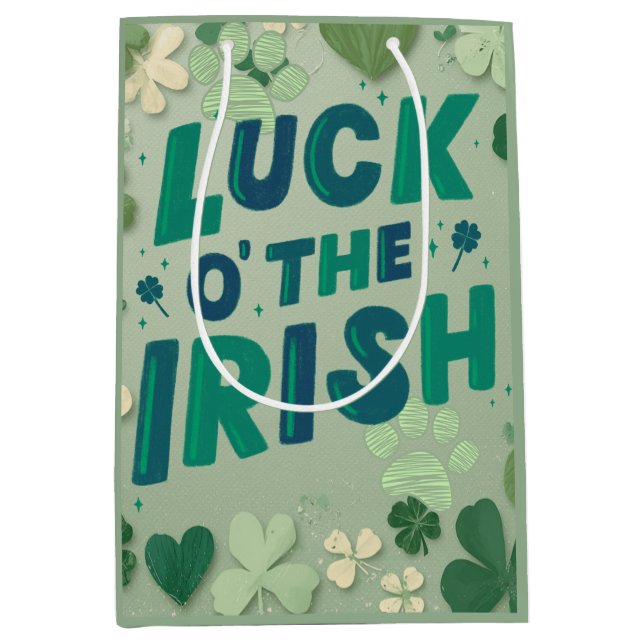 St patricks day Gift Bag (Front)