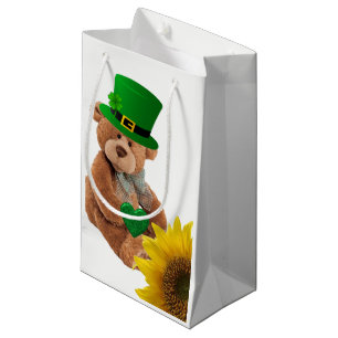St. Patrick's Day Gift Bag Teddy Bear
