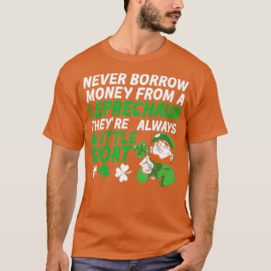 St Patricks Day Gift I Irish Leprechaun Costume 16 T-Shirt