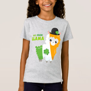 St. Patrick's Day Girls' Fine Jersey T-Shirt
