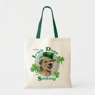 St. Patrick's Day Glen of Imaal Terrier Tote Bag