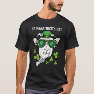 St Patricks Day Goat Head Saint Pattys Farmer Men  T-Shirt