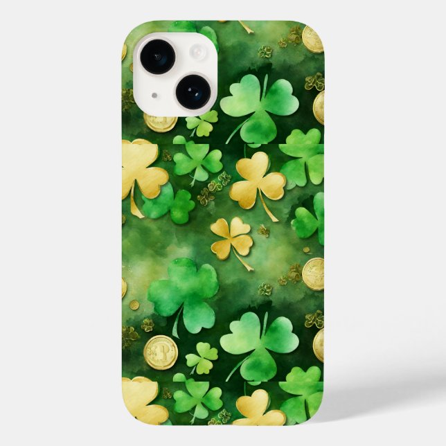 St patricks day gold Case-Mate iPhone case (Back)